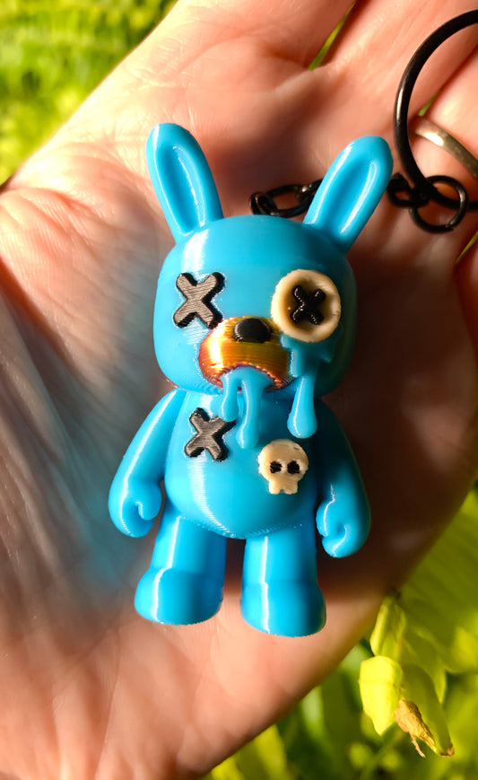LIMITED bearly holding on keychain
