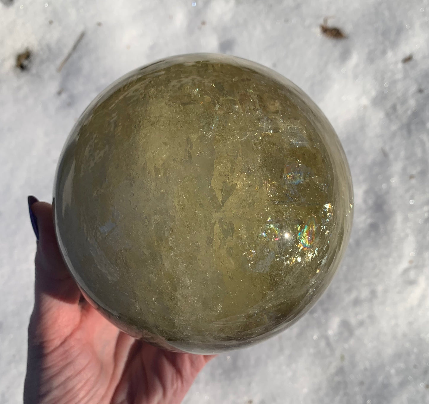 XL Smoky Citrine Sphere