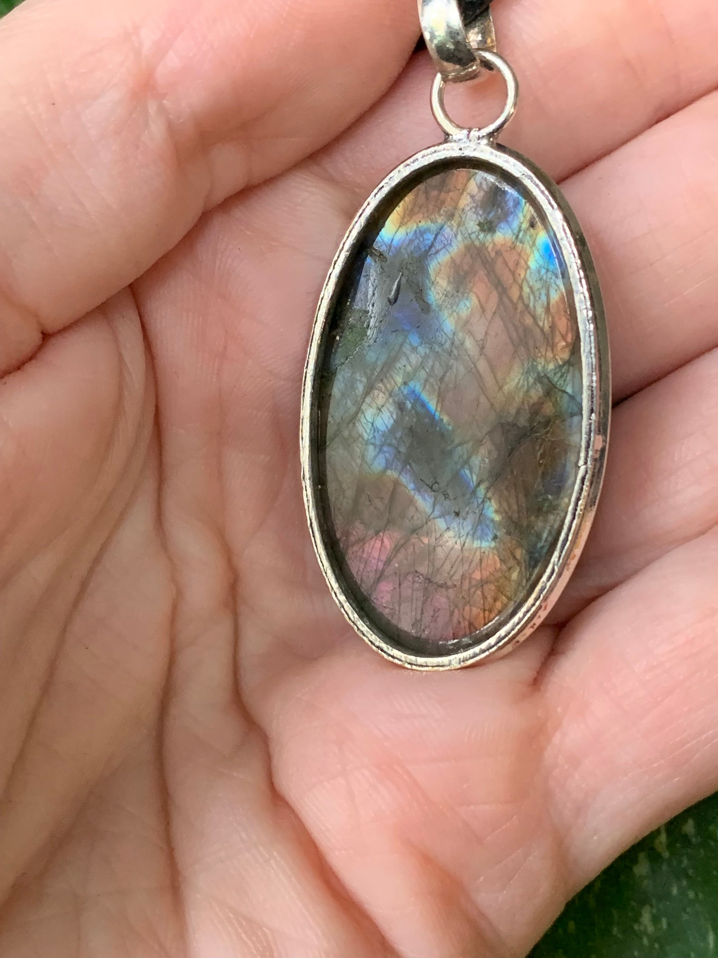 Fiery Labradorite Necklace