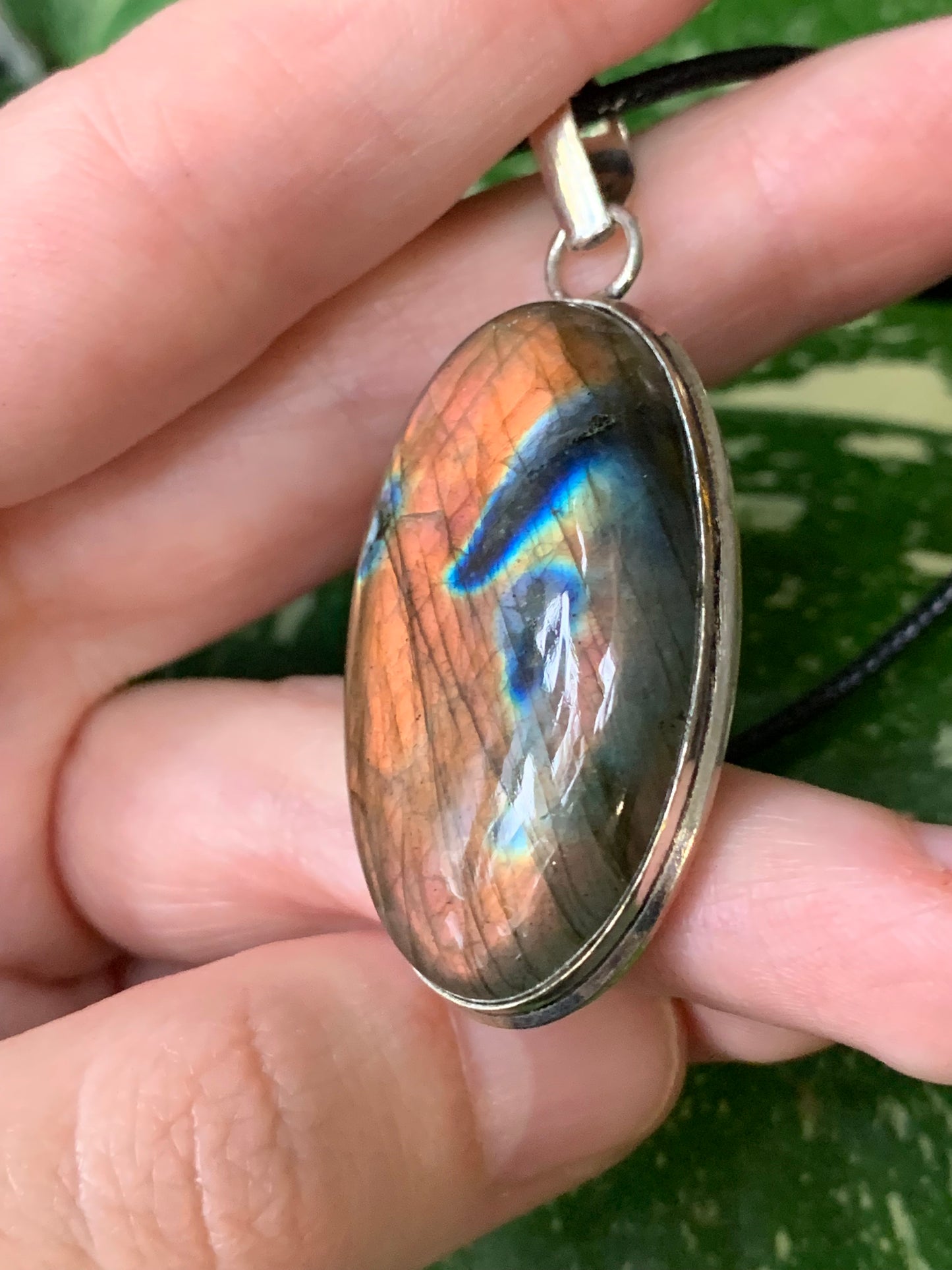 Fiery Labradorite Necklace