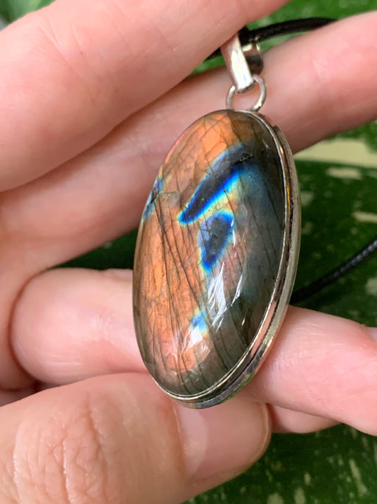 Fiery Labradorite Necklace